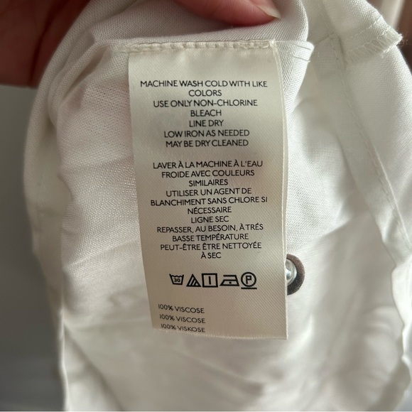 NWT Maeve Maxi Dress Trapeze Style Low Back High Neck Size Small - Picture 9 of 14